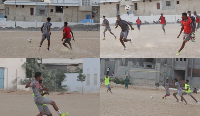 التضامن والشعب ينهيان تحضيراتهما لمواجهة برق تريم وعينات في ذهاب ربع نهائي كأس حضرموت