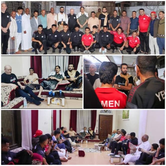 بحضور وزيرا النفط والشباب والرياضة .. مأدبة افطار رمضانية للمنتخب الوطني الأول