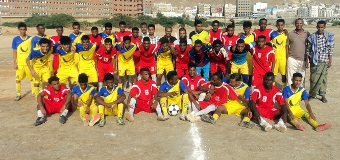 القادسية يقصي العاصفة في إفتتاح دوري الفقيد ابراهيم الحبشي بالمكلا 