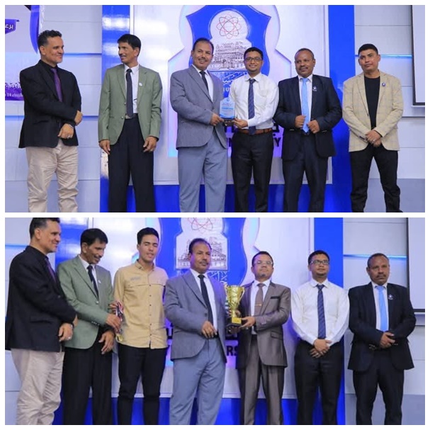 بحضور الوكيل العامري والمدير العام للمكتب.. جامعة سيئون تحتفل باختتام الأنشطة الطلابية المركزية لعام ٢٠٢٥م.