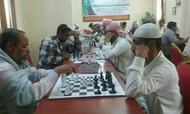 افتتاح البطولة الشطرنجية  الفرقية للأندية بوادي حضرموت