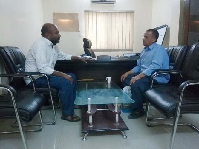 مسجدي يلتقي رئيس  الإتحاد الوطني لجمعيات المعاقين بحضرموت