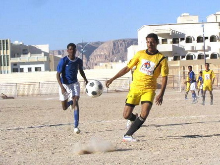 فوز  وتعادل في تصفيات اندية ثالثة وادي حضرموت