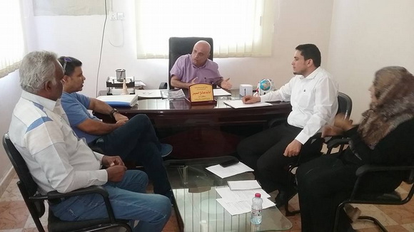  الوكيل خالد صالح : يؤكد على وجود خطة عمل  للنهوض بالحركة الرياضية والشبابية