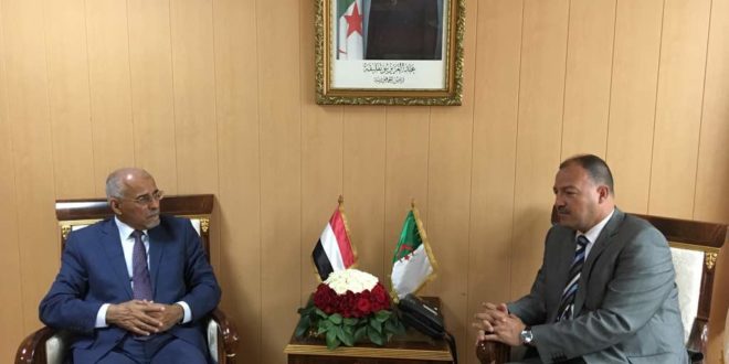 اتفاق يمني جزائري على مذكرة تفاهم في المجال الرياضي