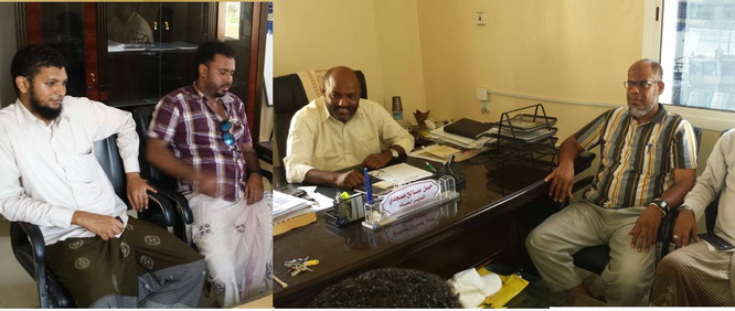 مسجدي يطلع على نشاط نادي حضرموت للصم ويعد بالدعم والاهتمام 