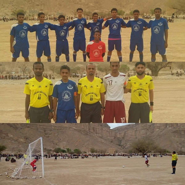هلال القويرة لنهائي دوري النخبة بدوعن على حساب العنابي