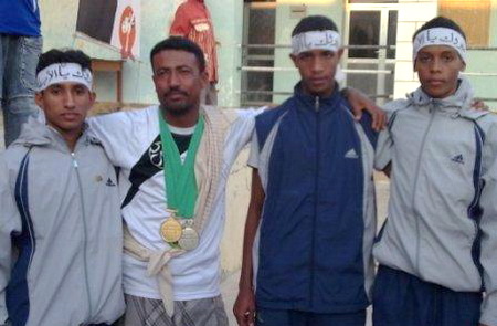 غيل باوزير تحتفي بنجوم ذهب التايكوندو الثلاثي بامطرف