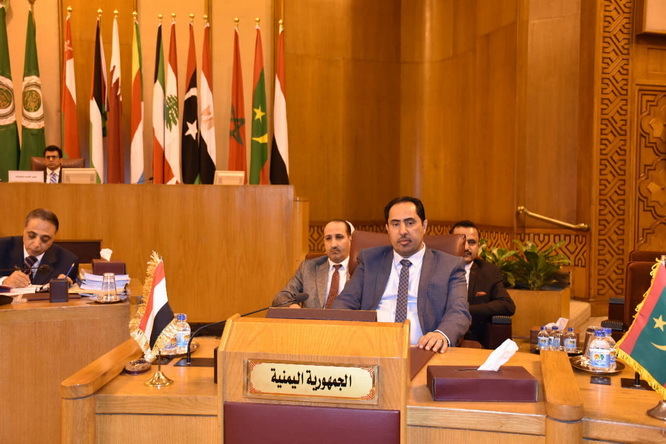 اليمن يشارك بالدورة الـ 42 لمجلس وزراء الشباب والرياضة العرب في القاهرة