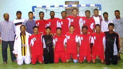 وحدة تريم يتأهل الى نصف نهائي كاس الرئيس لكرة اليد