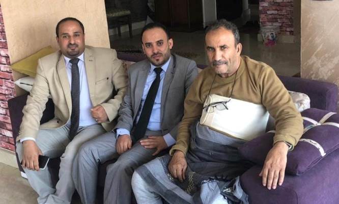 الوجيه والنعمان يزوران الاعلامي الكبير علي العصري بالقاهرة