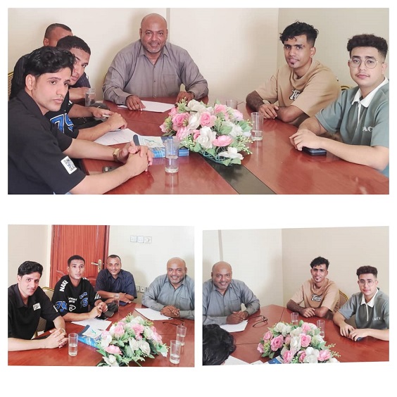 مسجدي يلتقي قيادة اتحاد الرياضات الالكترونية بساحل حضرموت 