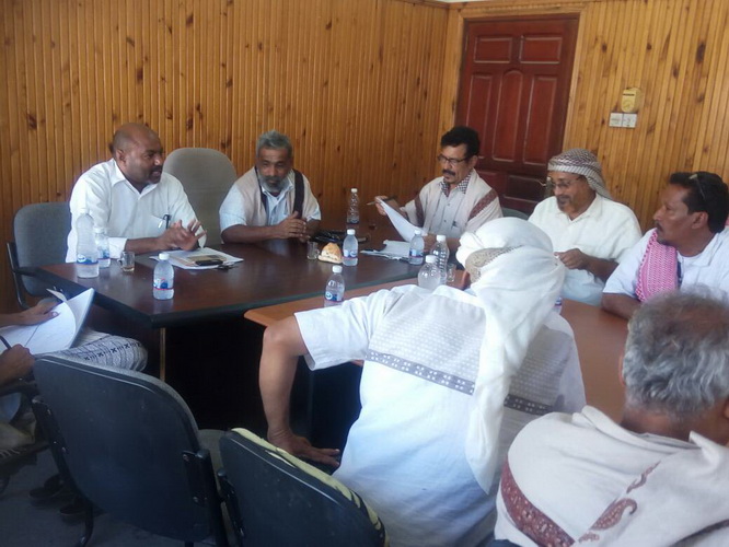 مسجدي والجمحي يلتقيان اللجنة المؤقتة لنادي الريدة الرياضي