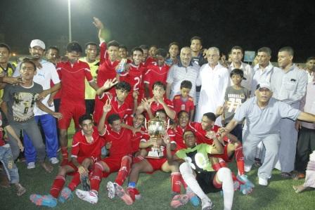 الشعب يحرز بطولة الدوري الاولمبي لأندية ساحل حضرموت