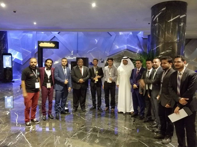 باشعيب يمثل بلادنا في حفل  اختتام فعاليات الكويت عاصمة الشباب العربي