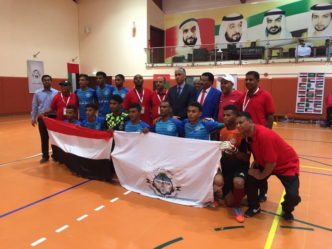 منتخب جامعة حضرموت يخسر  امام الاردن .. ويتاهل  لدور الثمانية كافضل  ثالث في البطولة العربية للجامعات ' 