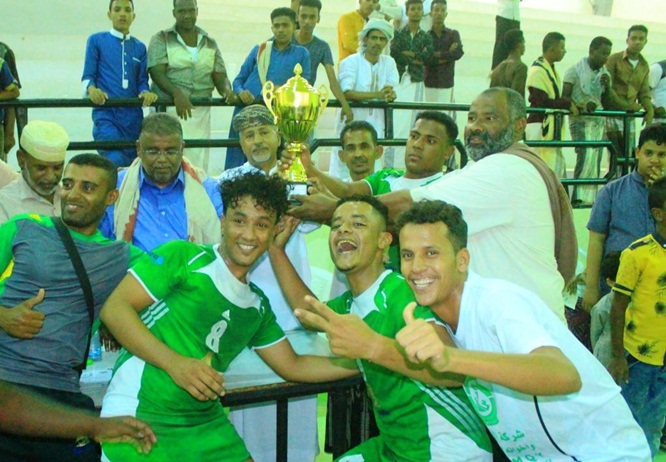 نادي شباب القطن يحرز بطولة تصفيات أندية الوادي لكأس حضرموت الأولى لكرة اليد