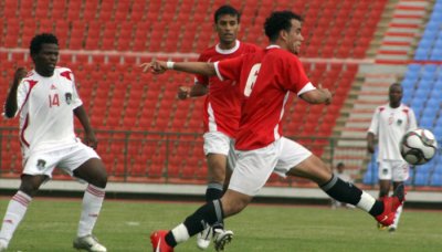 المنتخب الوطني الأولمبي يتعادل ودياً أمام نظيره السوداني بصنعاء