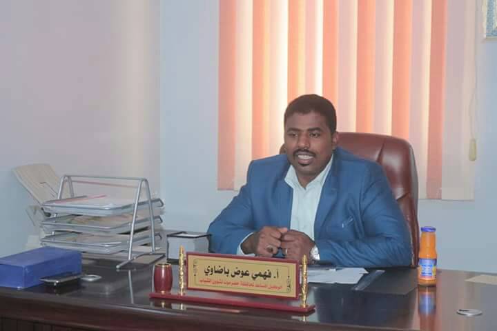 باضاوي يجري اتصالا هاتفيا برئيس مجلس ادارة ادارة نادي نهضة الريدة بمناسبة تتويج  فريق كرة القدم ببطولة الناشئين للاندية