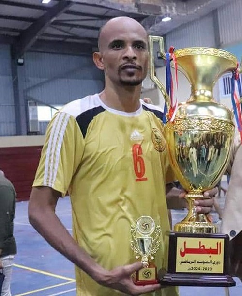 الدولي جمال مفتاح ..خيبل استحق البطولة للعام  الثاني  توالياً وهي ثمرة إجتهاد لاعبيه وإدارة النادي