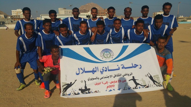 هلال السويري يتعادل ايجابيا أمام شباب روكب في أول لقاء له بساحل حضرموت