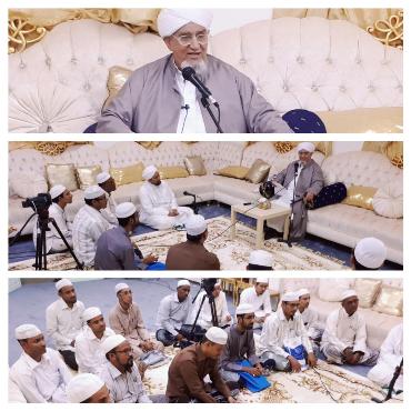 اجتماع ادارة ديوانية جيل السلامة من خريجي أربطة التربية الإسلامية ومراكزها التعليمية والمهنية