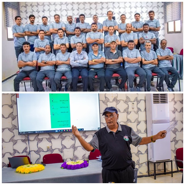 تواصل فعاليات الدورة التدريبية الآسيوية الأولى (سي) لكرة القدم في محافظة شبوة