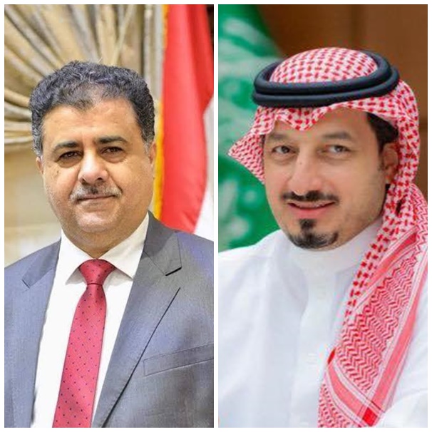 العيسي يهنئ " نظيره " السعودي باستضافة مونديال 2034 