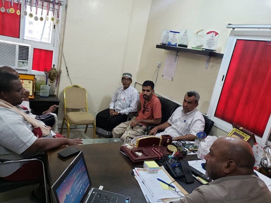 اعتماد بطولة كاس حضرموت لكرة اليد .. مسجدي يلتقي قيادة فرع اتحاد كرة اليد ويناقش أنشطة اللعبة