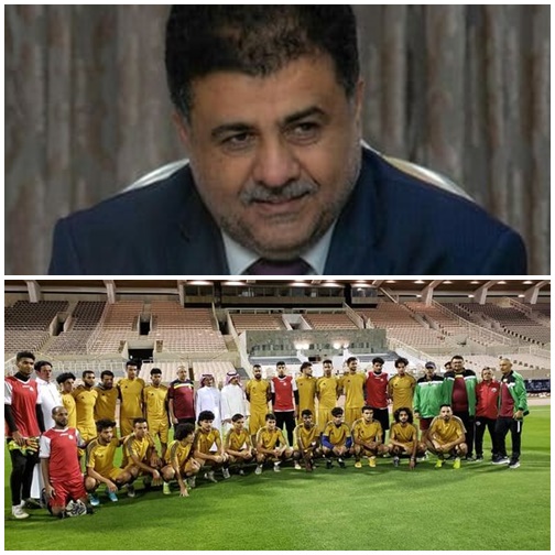 رئيس الإتحاد يطمئن على البعثة ويوجه بتذليل كل الصعوبات وصرف اكرامية