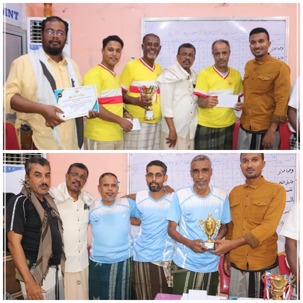 الحسيني بطلاً للمسابقة الثقافية الرمضانية لفرق نادي أهلي الغيل وشمسان وصيفاً