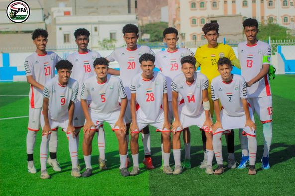 منتخب الناشئين يخوض الحصة التدريبية الأخيرة في معسكر المكلا