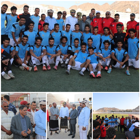 محافظ حضرموت يهنئ منتخبنا الوطني الأولمبي بنجاح معسكره الداخلي بالمكلا ويمنح البعثة حوافز تشجيعية