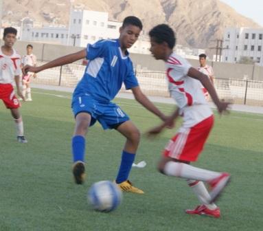 الشعب يشعل صدارة بطولة الناشئين بكاس حضرموت 