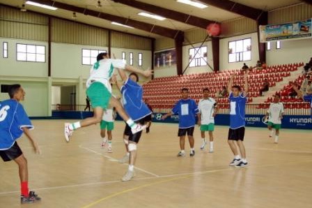وحدة تريم يودع بطولة كاس رئيس الجمهورية لكرة اليد