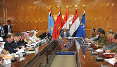 نائب رئيس الجمهورية يرأس اجتماعا للجنة العسكرية والامنية 