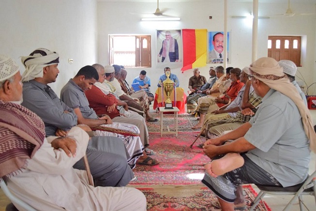 اجتماع يؤكد التفويض الكامل لمجلس إدارة نادي شبام في متابعة المسار القانوني لقضية المباراة الفاصلة