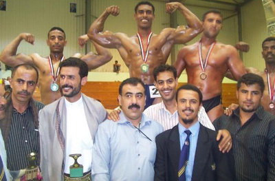 اشتداد المنافسات في بطولة النخبة الفردية لبناء الاجسام بالمكلا