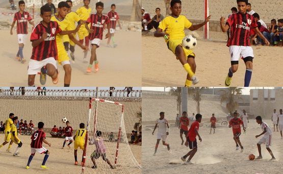 النصر يقصي الاحرار ويتأهل لدور الأربعة بدوري ناشئي البلدة الكروي 
