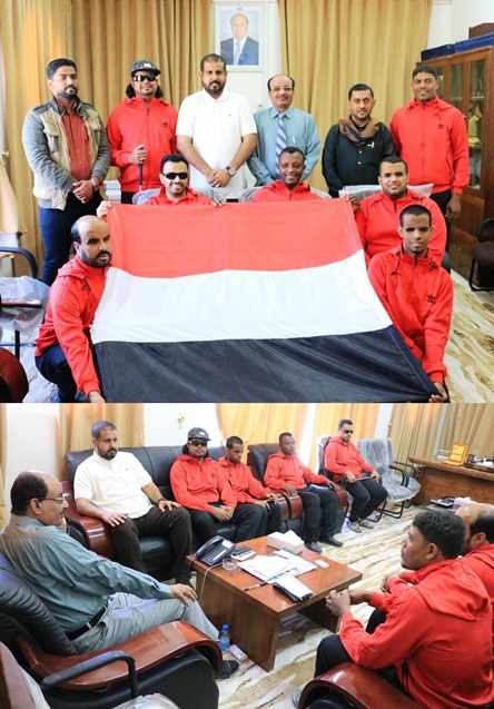 الوكيل التميمي يحث منتخب المكفوفين لكرة الهدف على تشريف بلادنا في الدورة الآسيوية