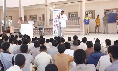 ضمن فعاليات اليوم العالمي للكلى.. نزول توعوي في ثانوية مجمع السفولة التربوي بالقطن