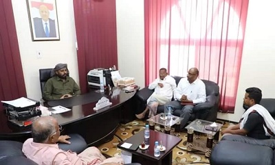 رئيس مؤتمر حضرموت الجامع يلتقي قيادة الهيئة التنفيذية بمديرية غيل باوزير