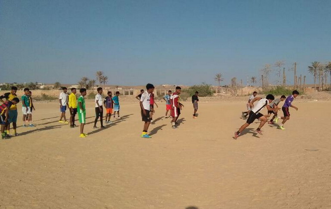 نادي اتحادالشبيبة بالديس الشرقية يدشن تمارينه الاستعدادية لكاس حضرموت