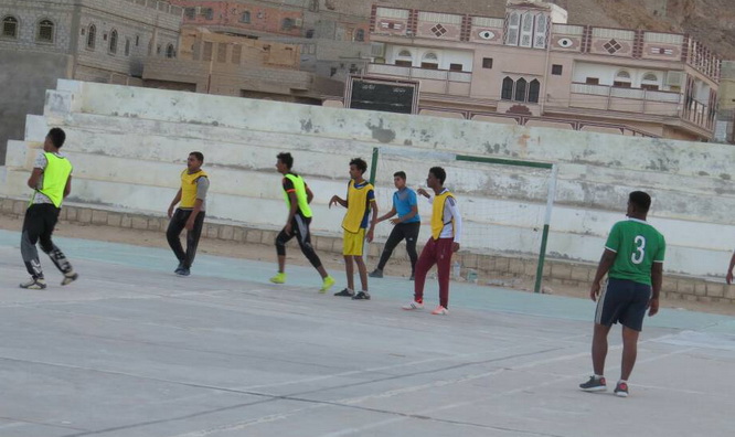شباب القطن يواصل تحضيراته لكأس حضرموت لكرة اليد 