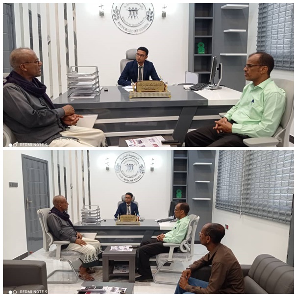 بن طليب يطلع عن أنشطة اتحاد الاعلام الرياضي فرع وادي حضرموت