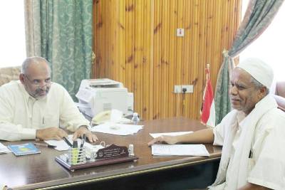 وكيل محافظة حضرموت لشؤون مديريات الوادي والصحراء يلتقي الإدارة العامة للإرسال الإذاعي والتلفزيوني بوادي حضرموت 