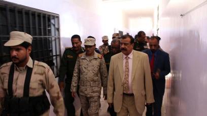 كفاين وبن بريك يزوران مصلحة السجون بحضرموت ويطلعان على أوضاع المساجين