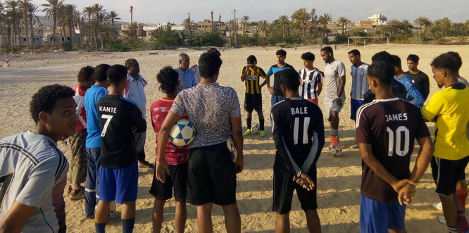 بحضور مدير عام  الديس الشرقية··· أتحاد الشبيبة يستعد لملاقاة شعب حضرموت بدوري التحرير