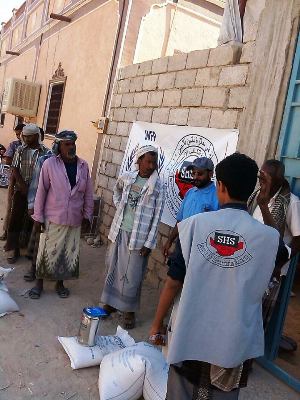 أكثر من 21 ألف اسره  بمحافظة  حضرموت  يستفيدون من مساعدة جمعية التكافل اﻹنساني خلال شهر فبراير من العام الحالي  2016 م