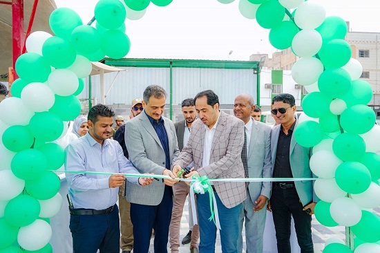 البكري ولملس يفتتحان مشروع تأهيل وتطوير نادي وحدة عدن